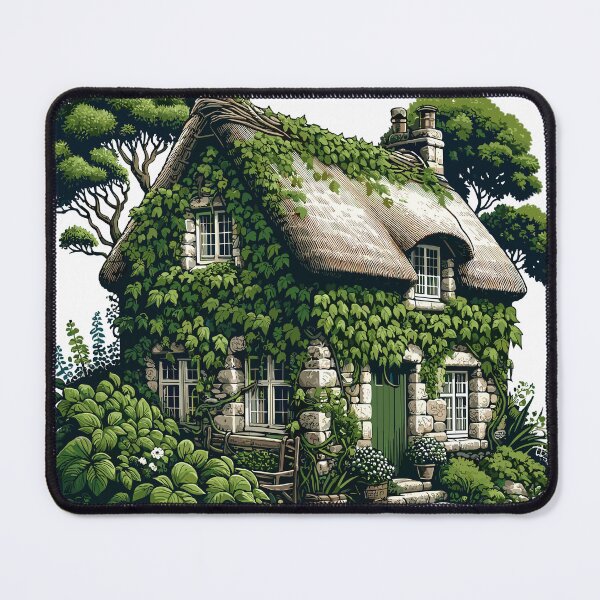 Item preview, Rustic stone cottage designed and sold by LongIslandDesgn.