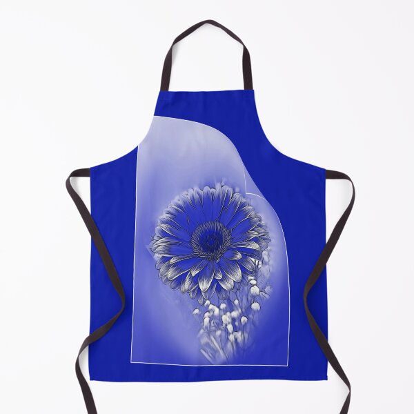Item preview, Blue flower designed and sold by feiermar.