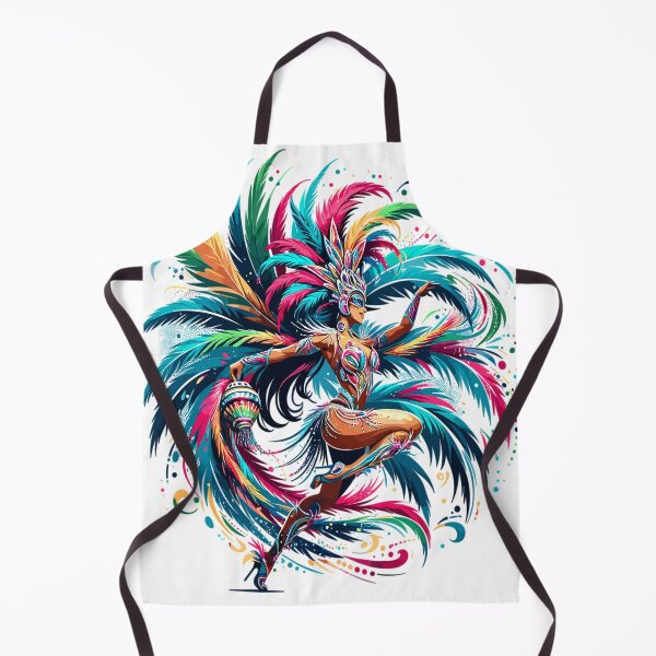 Item preview, Colorful carnival dancer designed and sold by LongIslandDesgn.