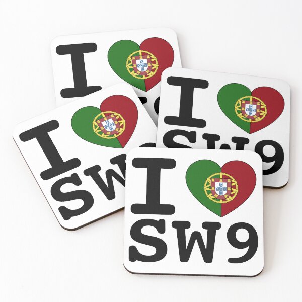 Item preview, I Love SW9 (Portuguese Flag) designed and sold by Londonation.