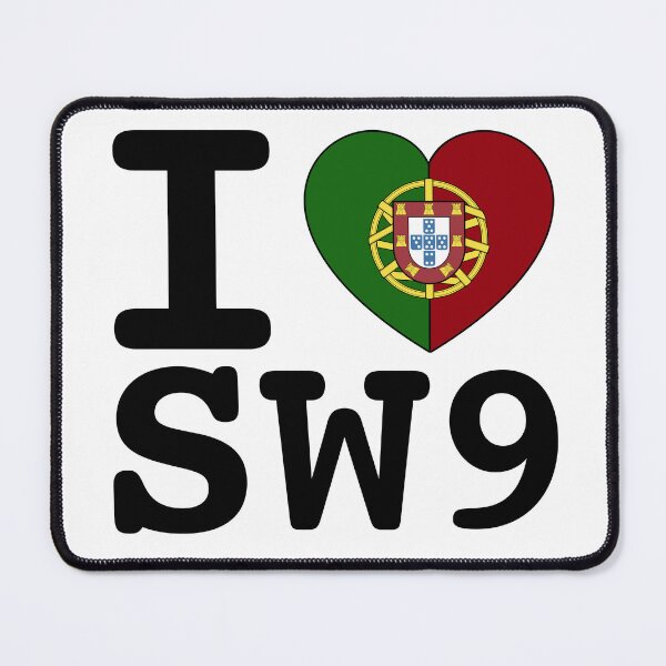 Item preview, I Love SW9 (Portuguese Flag) designed and sold by Londonation.