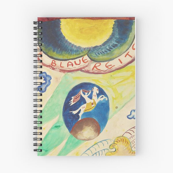 Item preview, HD. Design for the blue Rider II , by Wassily Kandinsky designed and sold by MINDTHECHERRY.
