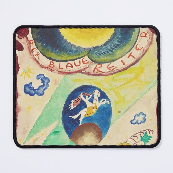 Item preview, HD. Design for the blue Rider II , by Wassily Kandinsky designed and sold by MINDTHECHERRY.