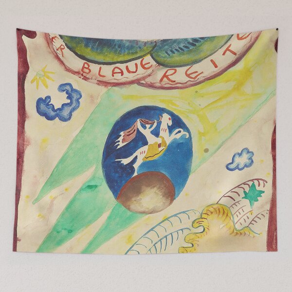Item preview, HD. Design for the blue Rider II , by Wassily Kandinsky designed and sold by MINDTHECHERRY.