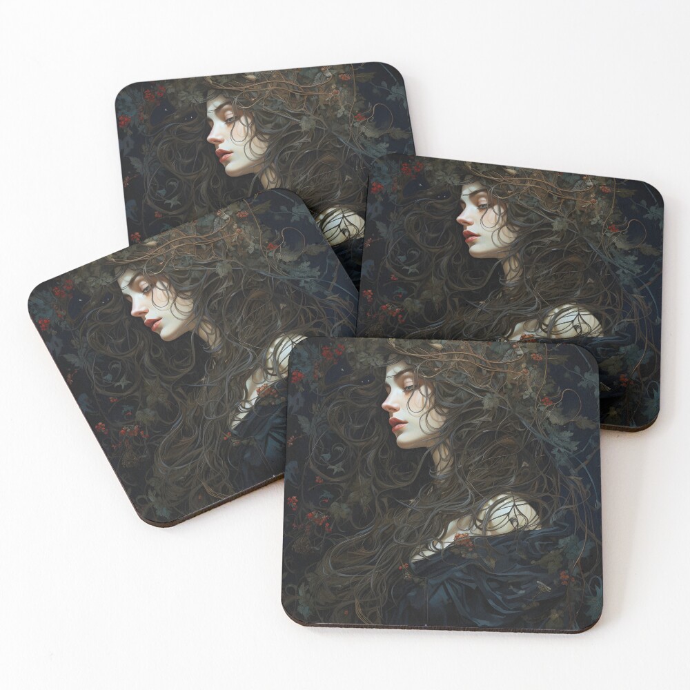 Item preview, Coasters (Set of 4) designed and sold by GildedWraith.