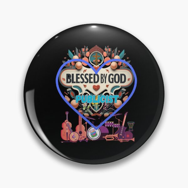 Item preview, BLESSED BY GOD PUBLICIST designed and sold by carlos crane.