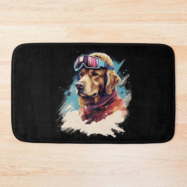 Item preview, Ski Dog in Ski Googles designed and sold by AnnaMDesign.