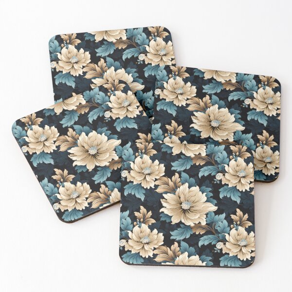 Item preview, Damask style design pattern for home decoration and living designed and sold by VISIONARTIST.