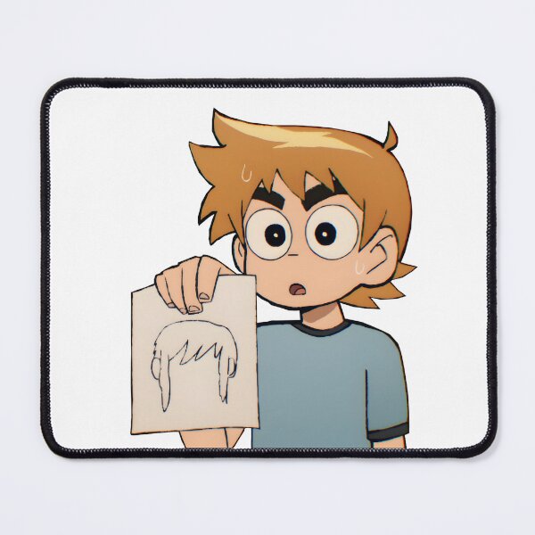 Item preview, Scott Pilgrim Ramona Flowers Hair Drawing designed and sold by Skeevy.