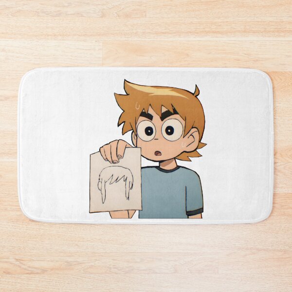 Item preview, Scott Pilgrim Ramona Flowers Hair Drawing designed and sold by Skeevy.