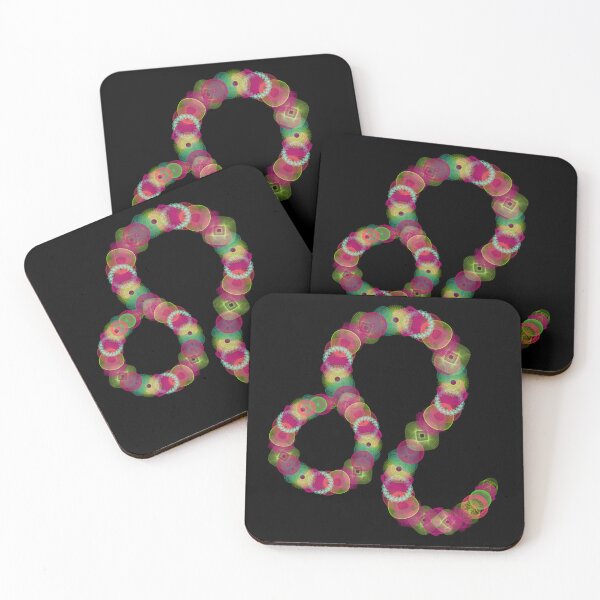 Item preview, Spirograph Leo Zodiac Horoscope Symbol designed and sold by RachelEDesigns.