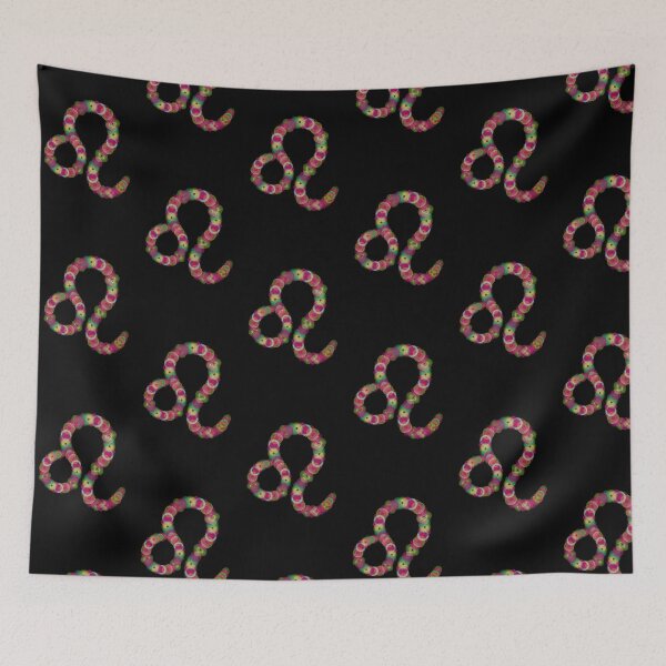 Item preview, Spirograph Leo Zodiac Horoscope Symbol designed and sold by RachelEDesigns.