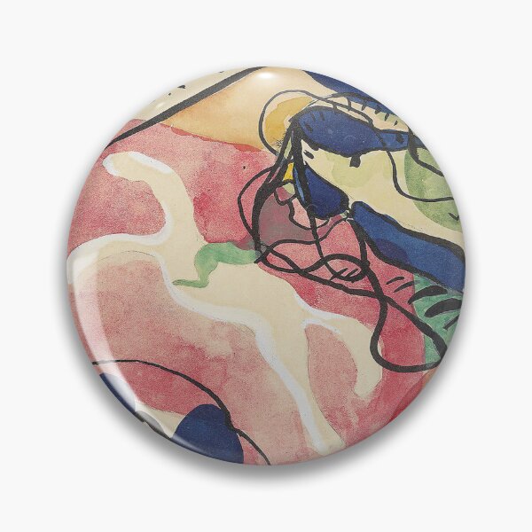 Item preview, HD. Design for the blue Rider III , by Wassily Kandinsky designed and sold by MINDTHECHERRY.