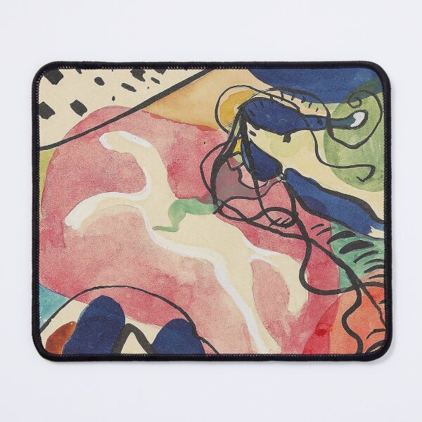 Item preview, HD. Design for the blue Rider III , by Wassily Kandinsky designed and sold by MINDTHECHERRY.