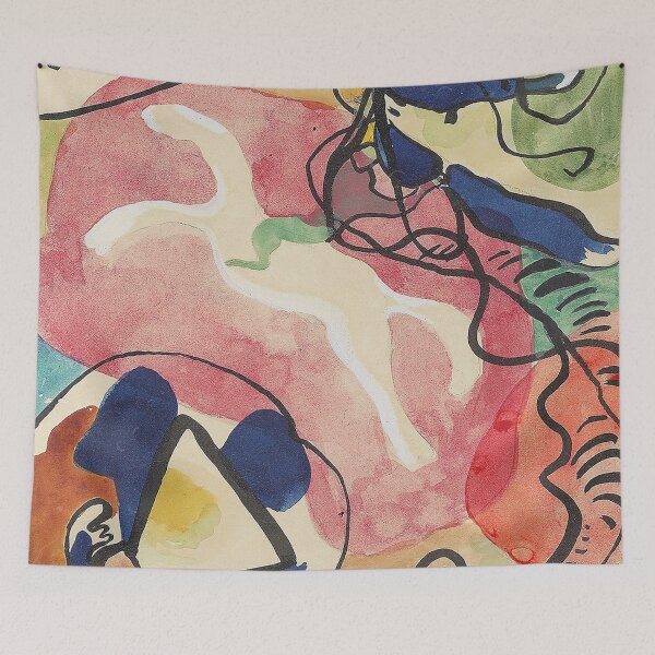 Item preview, HD. Design for the blue Rider III , by Wassily Kandinsky designed and sold by MINDTHECHERRY.