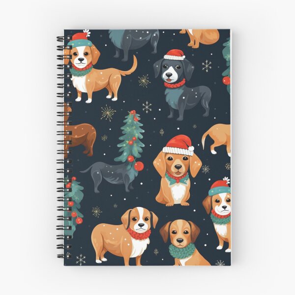 Artikelvorschau, Weihnachtswelpen-Wintermuster entworfen und verkauft von SmileshareShop.