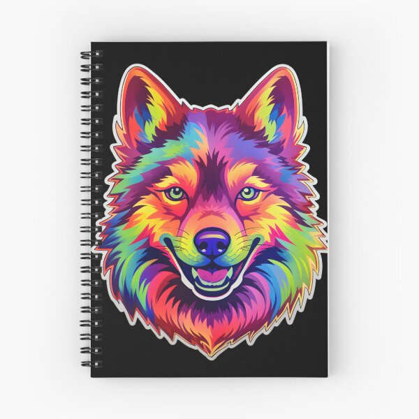 Item preview, Neon Finnish Spitz designed and sold by CUTEDOGGIEZ.