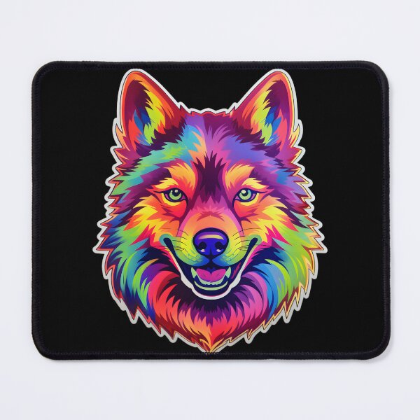 Item preview, Neon Finnish Spitz designed and sold by CUTEDOGGIEZ.