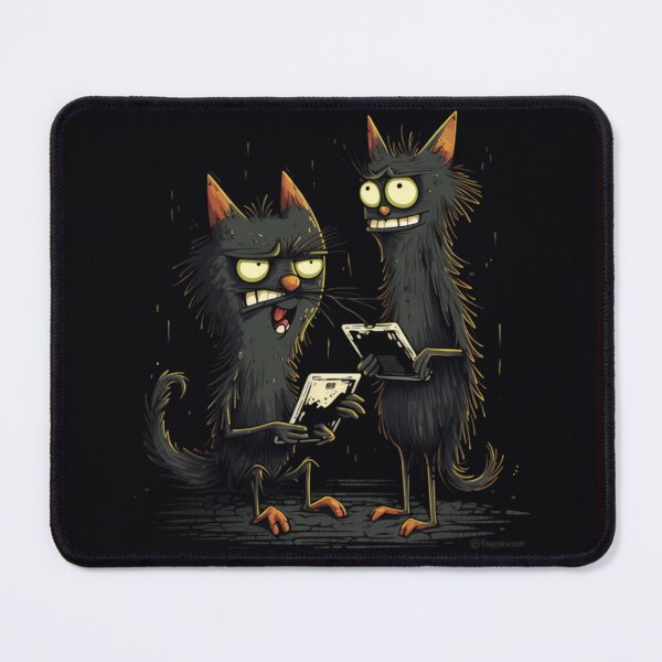 Item preview, Feline Frenzy Night Tee designed and sold by ChamounVisual.