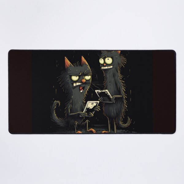 Item preview, Feline Frenzy Night Tee designed and sold by ChamounVisual.