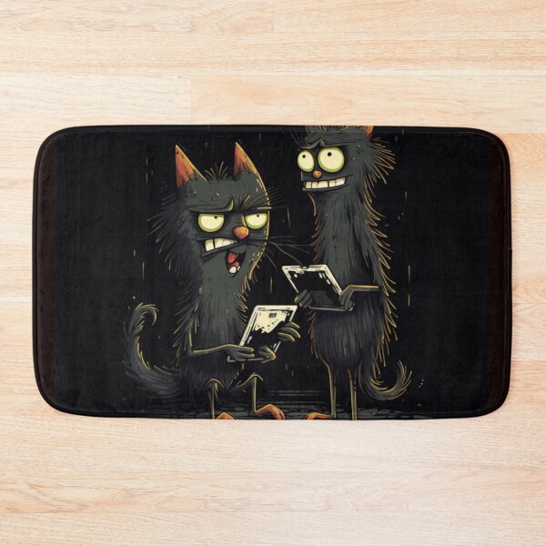 Item preview, Feline Frenzy Night Tee designed and sold by ChamounVisual.