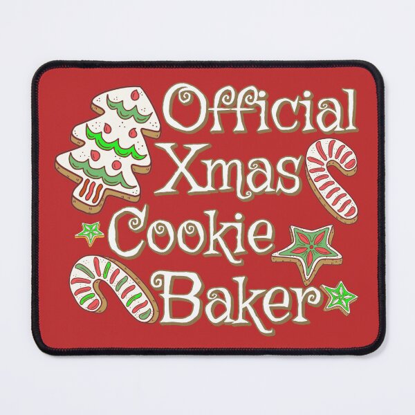 Item preview, Official Xmas Cookie Baker, Fun Slogan For All Bakers, White Font designed and sold by TrulyEpoque.