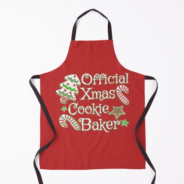 Item preview, Official Xmas Cookie Baker, Fun Slogan For All Bakers, White Font designed and sold by TrulyEpoque.
