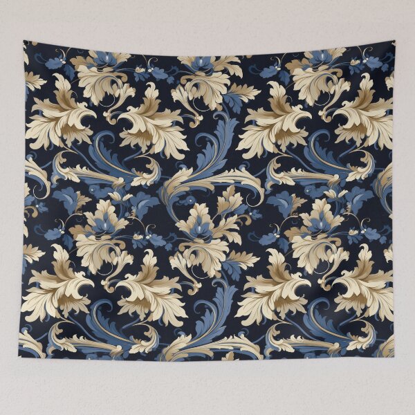 Item preview, Damask style design pattern for home decoration and living designed and sold by VISIONARTIST.