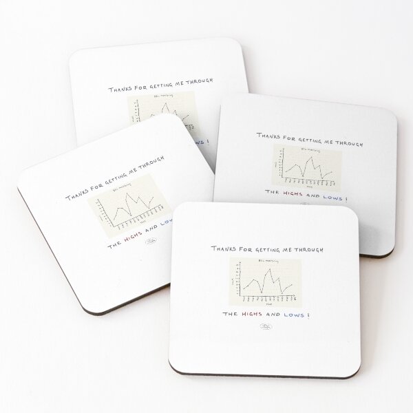 Item preview, Getting through the highs and lows - punny encouragements designed and sold by Pxycrafts.