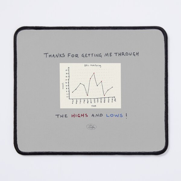 Item preview, Getting through the highs and lows - punny encouragements designed and sold by Pxycrafts.