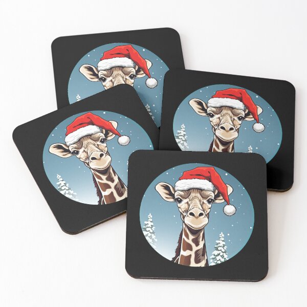 Item preview, Giraffes Christmas designed and sold by Soulskier.