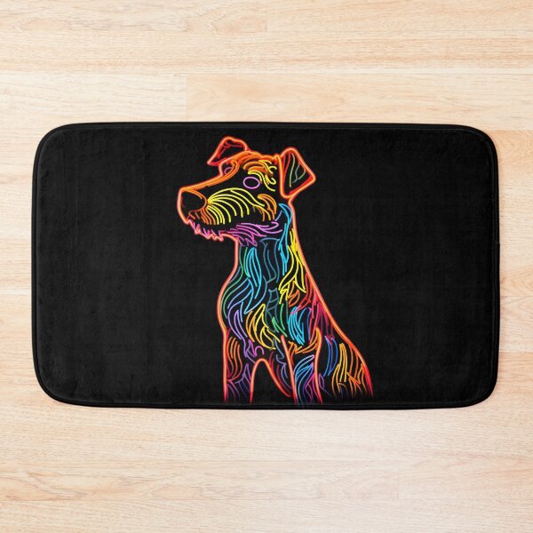 Item preview, Neon Fox Terrier designed and sold by CUTEDOGGIEZ.