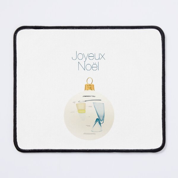 Item preview, Joyeux Noël. Christmas bauble with a French '75 recipe. designed and sold by MadeClose.