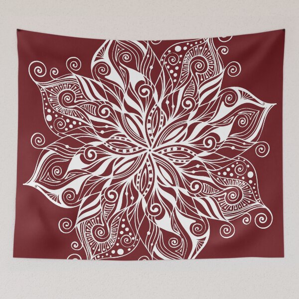 Item preview, fantastic white flowers designed and sold by IrynaSv.