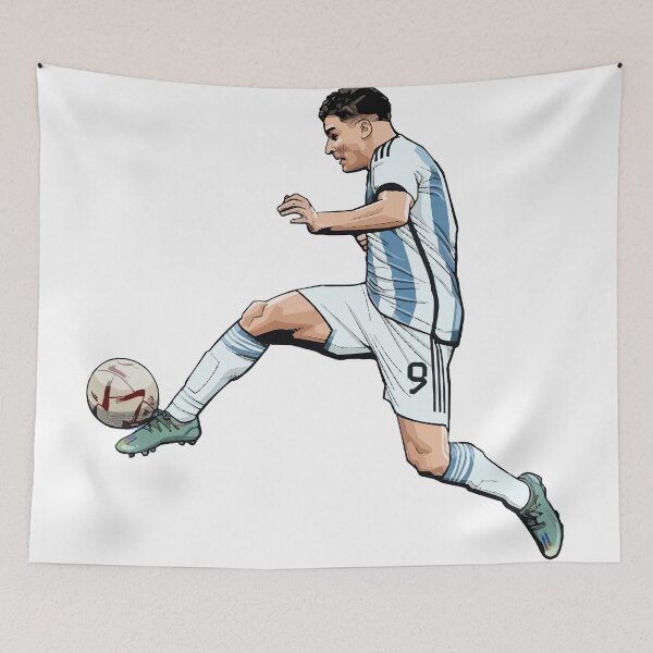 Item preview, Julian Alvarez world cup goal designed and sold by kinxa Axeem.