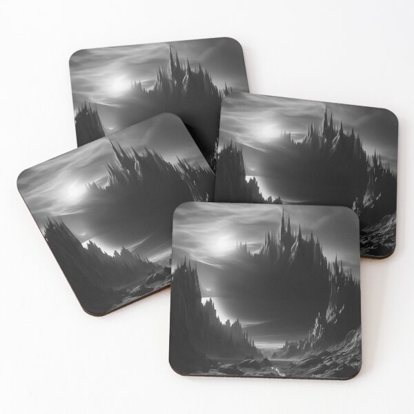 Item preview, black and white natural scenery designed and sold by NAGNE.