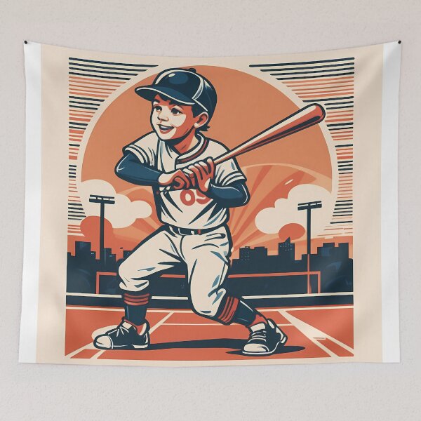 Item preview, Classic Style, Infinite Passion: Digital Art for Vintage Baseball Fans designed and sold by Artedig.