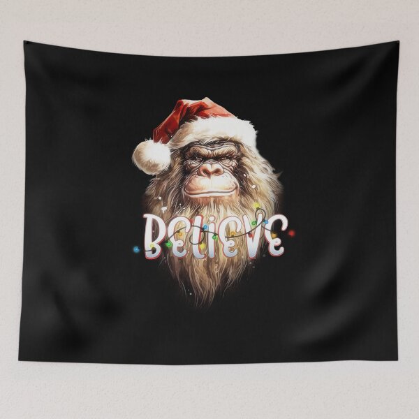 Item preview, Christmas Bigfoot Belive Santa designed and sold by csoDesign.