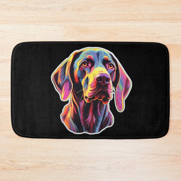 Item preview, Neon German Shorthaired Pointer designed and sold by CUTEDOGGIEZ.