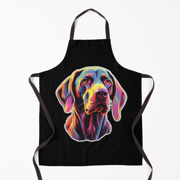 Item preview, Neon German Shorthaired Pointer designed and sold by CUTEDOGGIEZ.