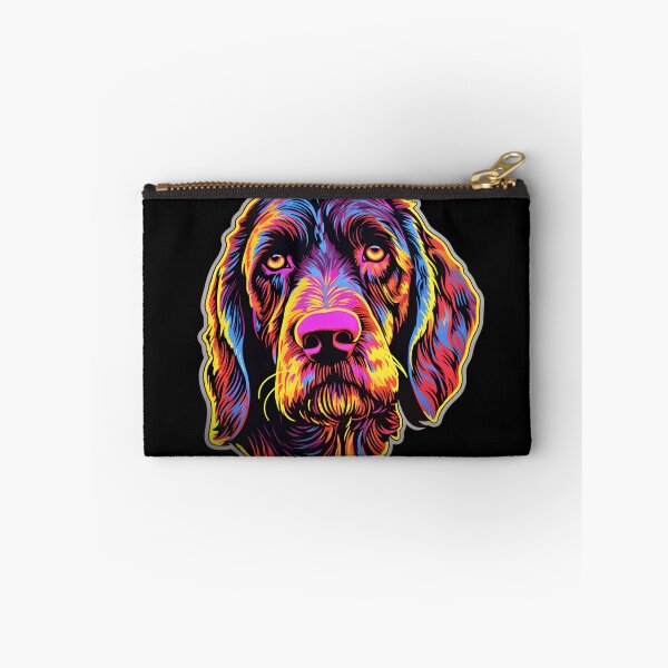 Item preview, German Wirehaired Pointer Neon Design designed and sold by CUTEDOGGIEZ.