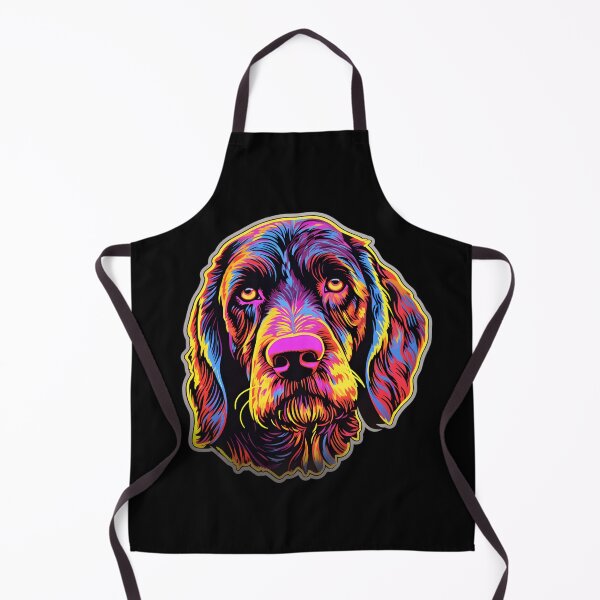 Item preview, German Wirehaired Pointer Neon Design designed and sold by CUTEDOGGIEZ.
