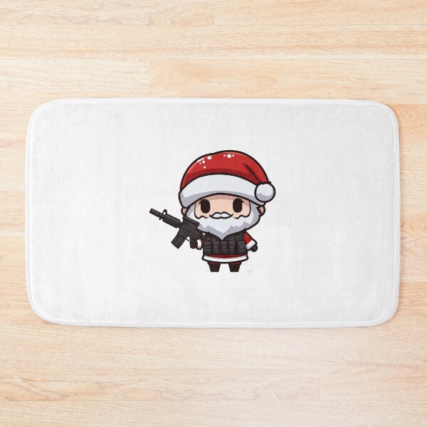 Item preview, Santa in tactical gear designed and sold by Wxjtecki.