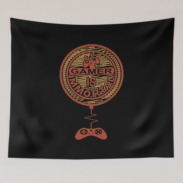Item preview, Gamer is immortal designed and sold by BroZoneHub.