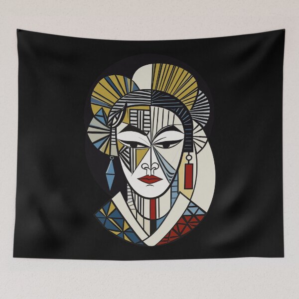 Item preview, Portrait of Geisha designed and sold by Ikibrai.