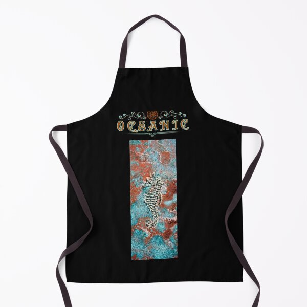 Item preview, Oceanic Seahorse Fossil style graphic print designed and sold by Iiswaz.