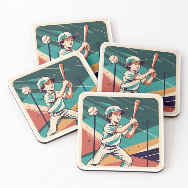 Item preview, Home Runs and Heroes: Discover the Beauty of Retro Baseball in Digital Art designed and sold by Artedig.