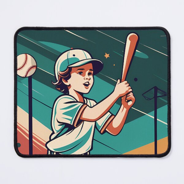 Item preview, Home Runs and Heroes: Discover the Beauty of Retro Baseball in Digital Art designed and sold by Artedig.