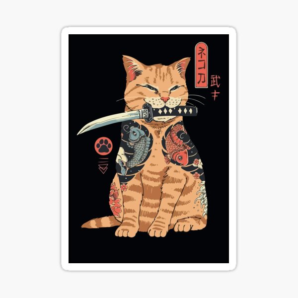 Item preview, Catana Cat designed and sold by AENBSTORE Prints.