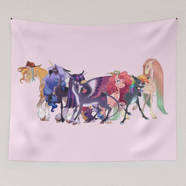 Item preview, The Mane Six Redesign designed and sold by Lee Wilson-Mayo.